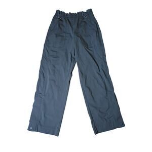 Athleta Trekkie High Rise Parachute Pant - Black - Size 6